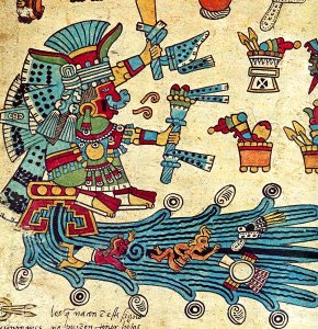Aztec water goddess Chalciuhtlicue