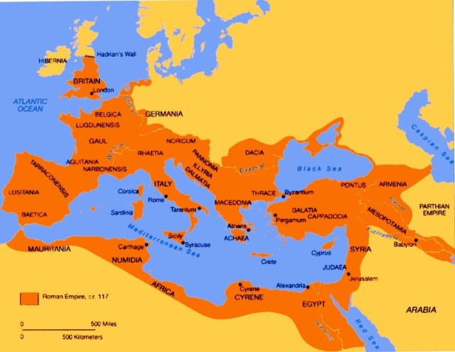 Santa map-roman-empire1